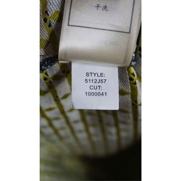 Leon Max Women’s Limited Edition Sz 4 Navy Retro Geometric Retro Sheath Dress - Picture 11 of 11